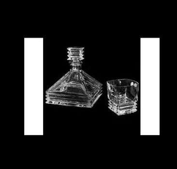 Набір для віскі (штоф+6 склянки) Bohemia Maria