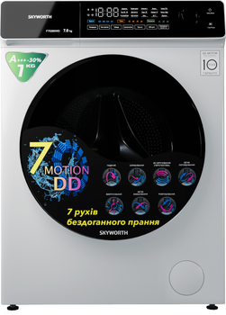 Пральна машина повногабаритна Skyworth F70280WD