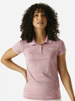 Поло женское Regatta Womens Remex II RWT178-5C2 34 Розовое (5063019943909)