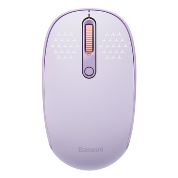 Мышка Baseus F01B Tri-Mode Wireless Mouse 2.4G/BT5.0+BT3.0 800-1200-1600dpi Purple