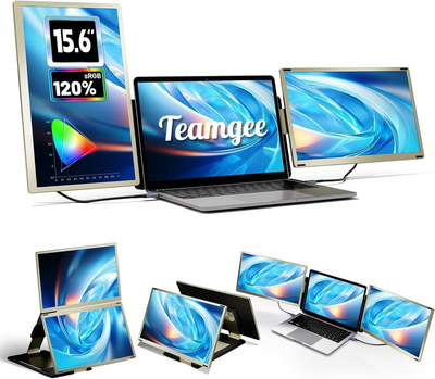 Монитор 15.6" портативный Teamgee S6 Full HD IPS 60 Гц Б/В