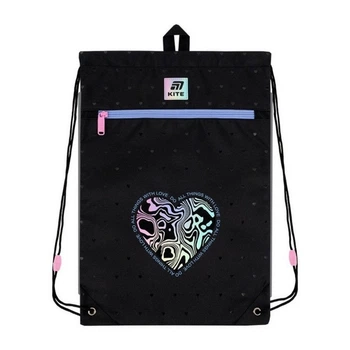 Сумка для взуття Kite Education Love is, з кишенею (K25-601M-5)