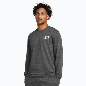 Кофта мужская Under Armour Rival Terry Lc Crew S Серый 1370404-025