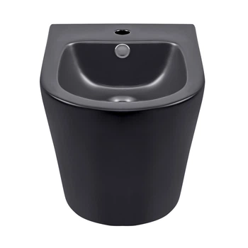 Біде підвісне Scorpio 515x360x345 мм, Matt Black QT1455053FMB Qtap