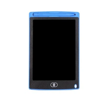 Детский голубой LCD планшет для рисования 12 дюймовый, со стилусом и функцией стирания.