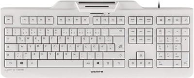 Klawiatura przewodowa Cherry KC 1000 SC USB Grey (JK-A0100EU-0)