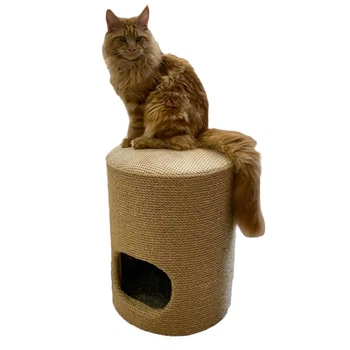 Пуф Когтеточка (дряпка) Домик для кошек 50х40х40см (PD50404000)