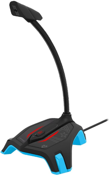 Мікрофон Vertux Streamer-2 LED USB Blue (MICSTREAMER2Blue)
