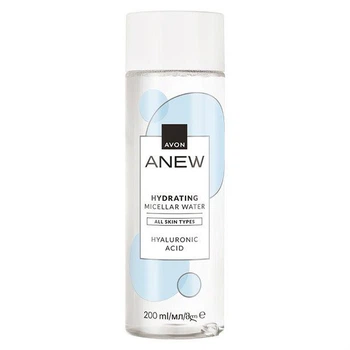 Мицеллярная вода Avon Anew "Возрождение" с гиалуроновой кислотой и витамином В3 200 мл