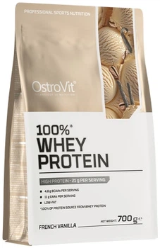 Сывороточный протеин OstroVit 100% Whey Protein порошок 700 г Французская ваниль (5903933910383)