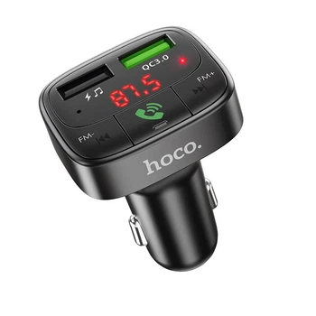 Модулятор Hoco E59 Promise QC3.0, BT5.0, Черный