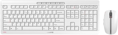 Zestaw bezprzewodowy Cherry Stream Desktop Recharge Wireless Grey (JD-8560EU-0)