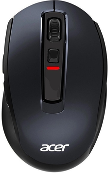 Мышь компьютерная Acer OMR070 беспроводное подключение USB 2.4 ГГц,, Bluetooth 1600 dpi Черный (ZL.MCEEE.02F)