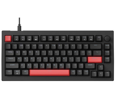 Клавіатура механічна Lemokey X4 дротова USB Type з підсвічуванням ENG/UKR Чорний (X4-A1-UA)