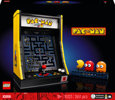 Zestaw klockow LEGO Icons Arcade PAC-MAN 2651 element (10323) (955555910149267) - Outlet