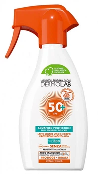 Солнцезащитное молочко для лица и тела Dermolab SPF 50+ для чувствительной и деликатной кожи 250 мл (8009518491715)