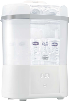 Sterylizator Chicco All-In-One parowy z suszarką (8058664129577)