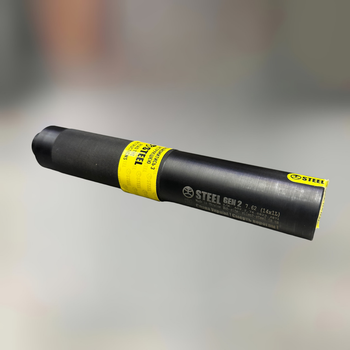 Глушитель STEEL Gen 2 7.62 + Буфер отдачи, резьба 14×1LH, саундмодератор АК (016.000.000-67)
