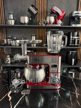 Кухонный комбайн Zepline ZP-135 4200 Вт, чаша миксера 6 л, чаша блендер 1,5 л, миксер, кухонный блендер