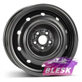 ALST (KFZ) 9552 Subaru 6.5x16 5x100 ET48 DIA56.1 Black