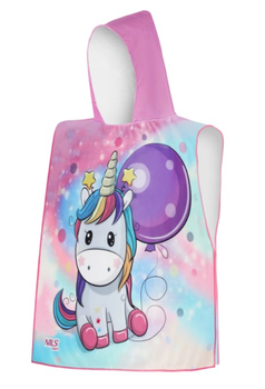 Ręcznik ponczo Nils AQUA NAR20 85 x 60 cm Unicorn (5908261680236)
