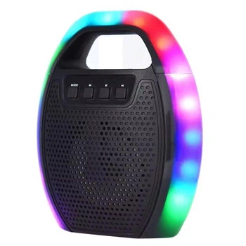 Мини-чемодан колонка от сети и аккумулятора с USB, SD, FM, AUX, Bluetooth, светомузыкой и ручкой 5W ESS-109B Для iPOD, iPhone, Android, iPAD, смартфонов
