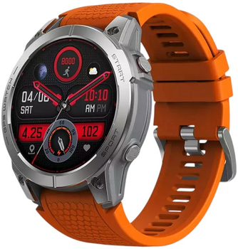 Смарт-годинник Zeblaze Stratos 3 Electric Orange (Zeb000009)
