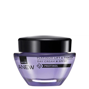 Денний крем для обличчя AVON Anew «Ліфтинг і пружність» SPF 20, для шкіри 55+ 50мл
