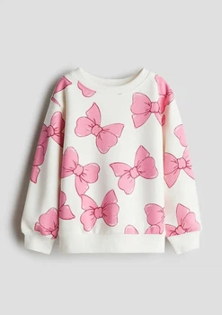 Свитшот белый Бант H&M 134-140см (400011261)