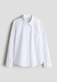 Рубашка белая H&M 146см (400011168)