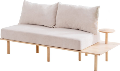 Sofa modułowa HOMLA SERI 2-osobowa 180 x 76 x 75 cm Beige (5904183871288)