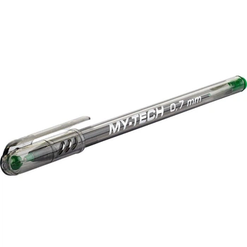 Ручка масляна Pensan My-Tech 0,7 мм зелена