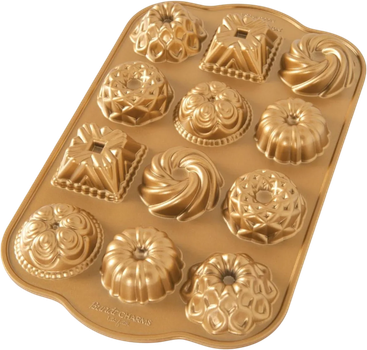 Naczynie do pieczenia Nordic Ware Bundt złote (0011172856777)