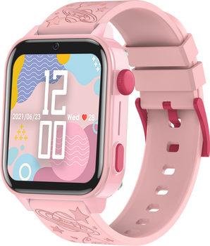Smartwatch dla dzieci Bemi Play2 Pink (6972689174324)