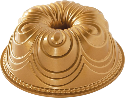 Forma do pieczenia babki Nordic Ware Bundt złota 24.9 cm (0011172874771)
