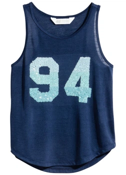 Майка H&M 146см Синій (HM-05069066-Blue)