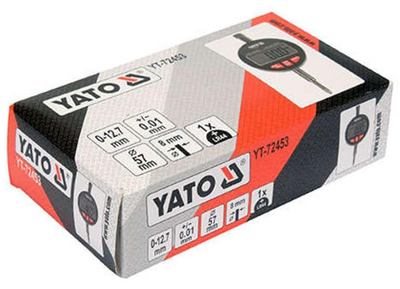 Тестер електронний YATO в межах до 12. 7 мм YT-72453 (5906083079351)