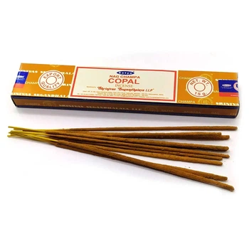 Благовоние Copal Satya 15 грамм. Аромапалочки Янтарь (33782)