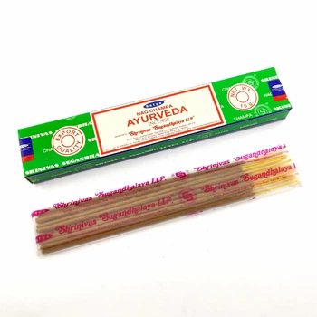 Благовоние Ayurveda Satya 15 грамм. Аромапалочки Аюрведа (32489)MP