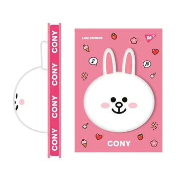 Блокнот-сквіш YES А5, 128 арк., лін. "Line Friends. Cony"
