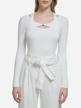 Джемпер жіночий Calvin Klein 25764289 M Молочний (1159832856)
