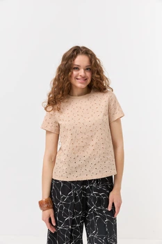 Блуза з батиста Wear me S Бежевий (світлий) (1_25_73_11069)