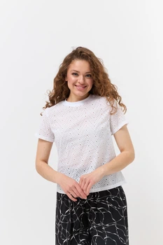 Блуза з батиста Wear me L Білий (1_25_73_11069)