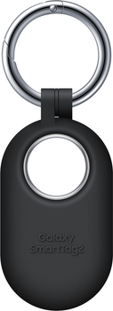 Чохол-брелок Samsung Silicone для Galaxy SmartTag2 Black (EF-PT560CBEGWW)