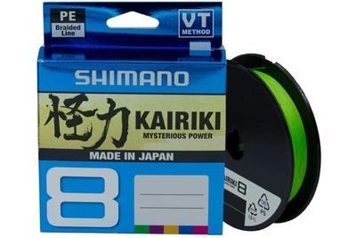 Шнур Shimano Kairiki 8 PE (Mantis Green) 150м 0.13мм 8.2кг (3200805003)