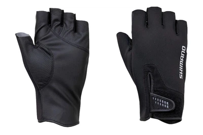 Перчатки Shimano Pearl Fit 5 Gloves L, цвет:black (9690801101)