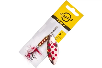 Блесна Lucky John Spin-X Long №4 9.0г, цвет: CR (4212025003)