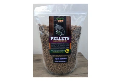 Пеллетс Технокарп Flavored Carp Pellets 6мм 1кг Squid Octopus (8302003004)