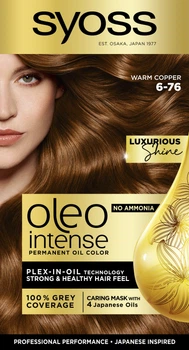 Краска для волос SYOSS Oleo Intense 6-76 Мерцающий медный 115 мл (9000100814553/4015000999090)