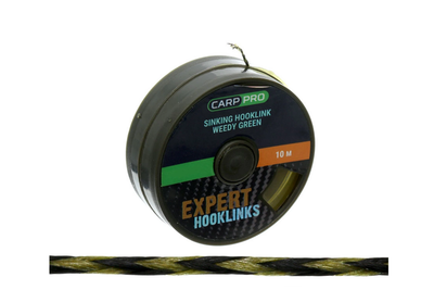 Повідковий матеріал без оболонки Carp Pro Weedy Gr. Sinking 25lb 10м (3404009001)